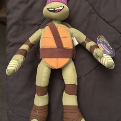 Donatello turtle stuffed animal