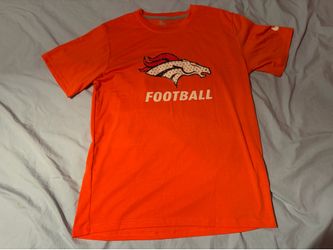 Denver Broncos NFL Nike Dri-Fit Orange Shirt; Men's M