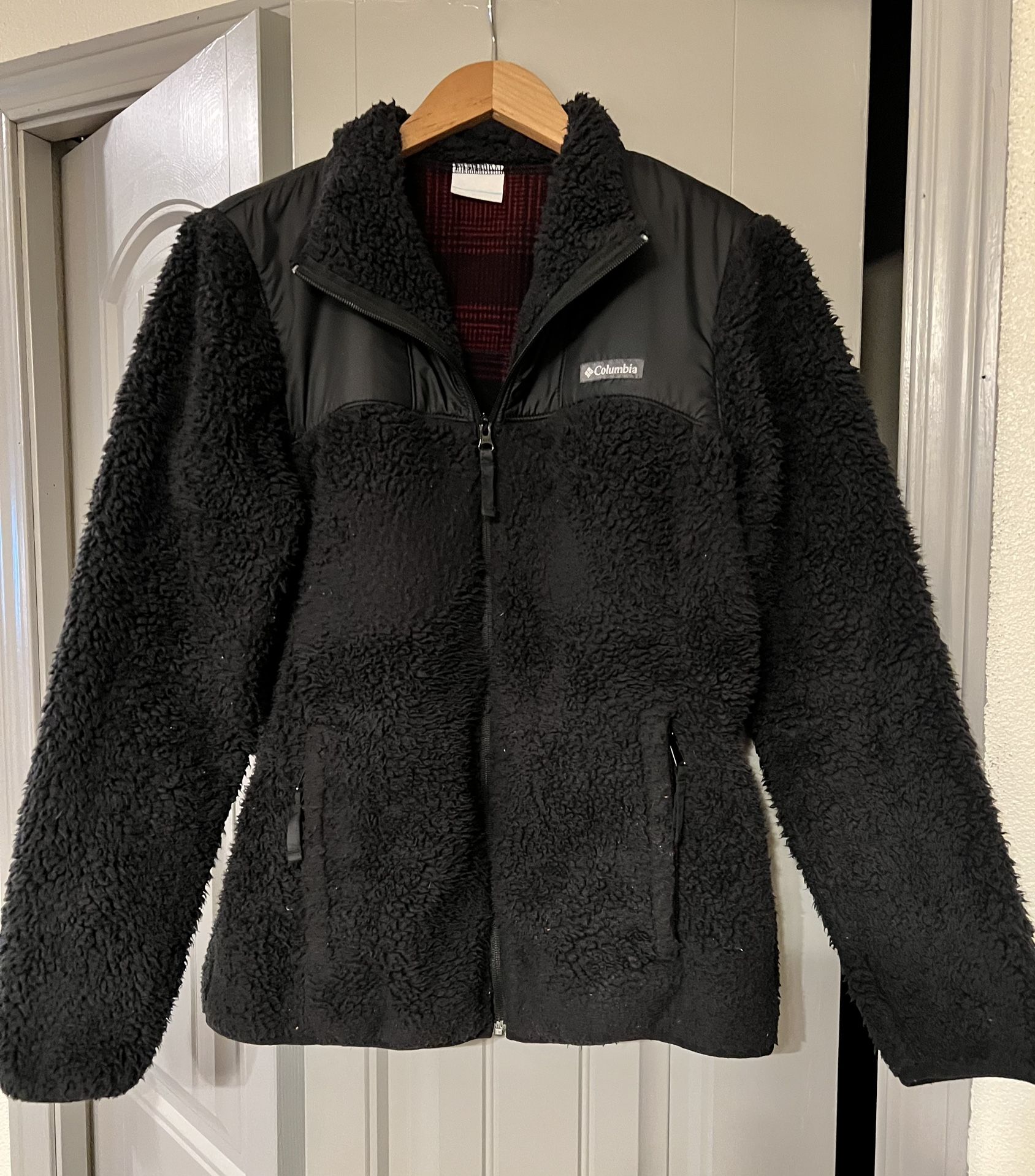 Women’s L Columbia Flannel Lined Fleece