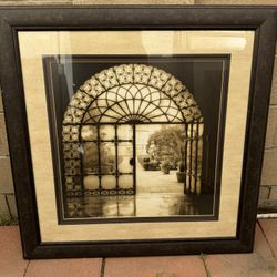 Large Wall Decor Art Photograph Framed