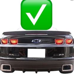 Chevy Camaro ZL1 Trunk Spoiler