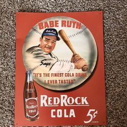 Babe Ruth cola sign