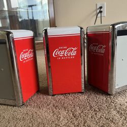 Coca Cola Napkin Holders 9ea