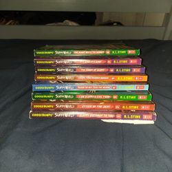 Goosebumps SlappyWorld Books 1–8 Complete Set - R.L. Stine