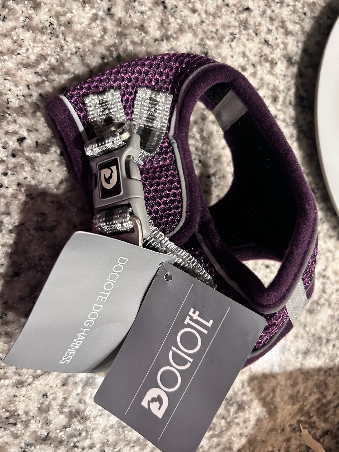 Dociote, Dog Harness, purple, small