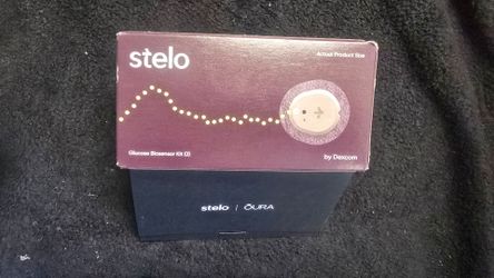 Personal glucose tracker biosensor Stelo by Dexcom 2 pack