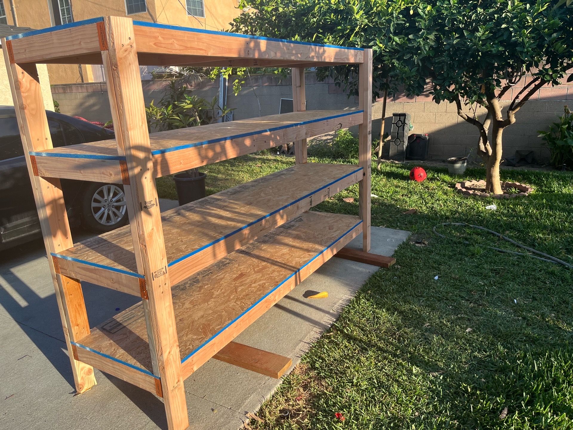 Storage shelve