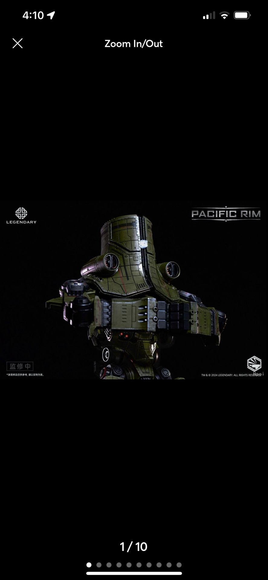 Infinity Studio Pacific Rim Heavy Mecha Cherno Alpha Action Figure