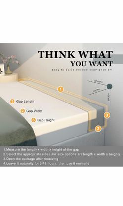 Wuioynf mattress extender pillow
