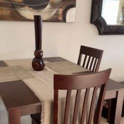 Tall Chair And stool Set