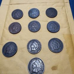 Indias Coin Lot 10 PCs (1900 A 9009 )