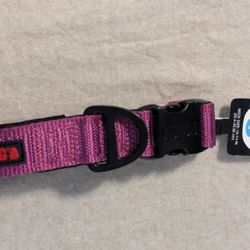 KONG Ultra Durable Adjustable Nylon Dog Collar Size S Neck 11-17 in