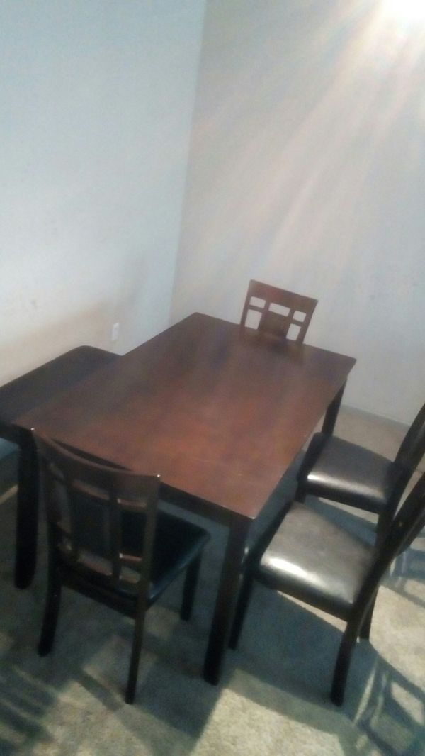 Complete Leather Dining Room Set For In Atlanta Ga Offerup