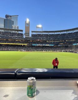 Padres vs Rockies , left field front row. Friday-Saturday