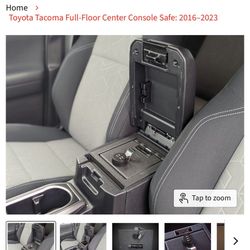 Toyota Tacoma Console Vault 2016-2023 