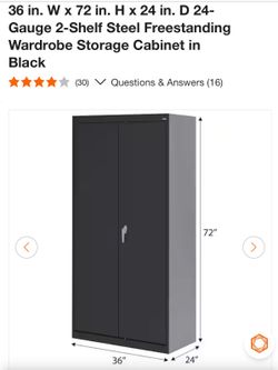 Sandusky wardrobe storage cabinet