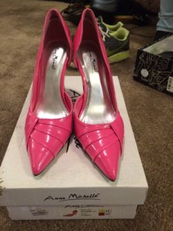 Pink heels