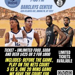Brooklyn Nets Vs Memphis Grizzlies 