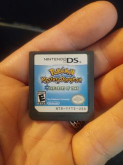 Pokemon explorers of time game cartridge