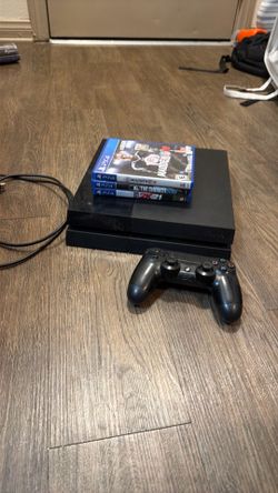 PlayStation 4 and 3 games 1 controller