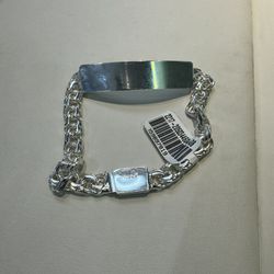 Silver Chino Link Bracelet 
