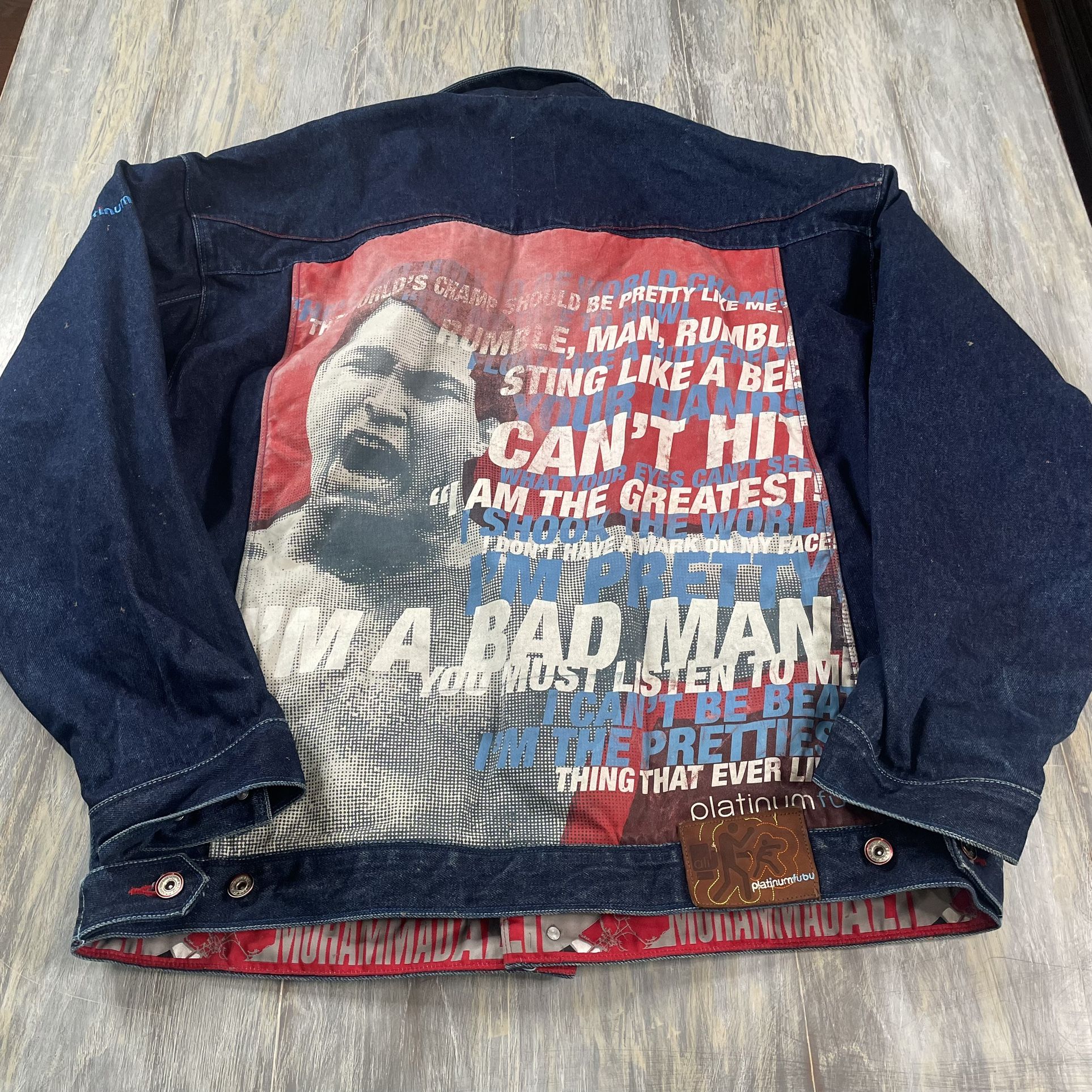 Vintage Fubu Muhammad Ali Jacket