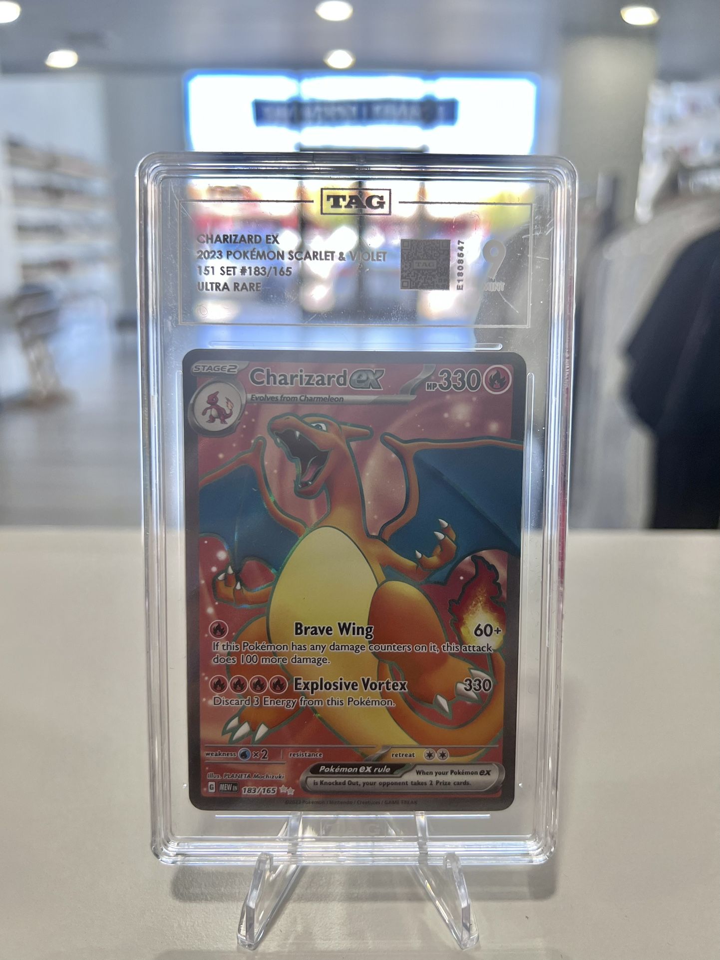 Pokemon Charizard Ex #183 Pokemon Scarlet & Violet 151