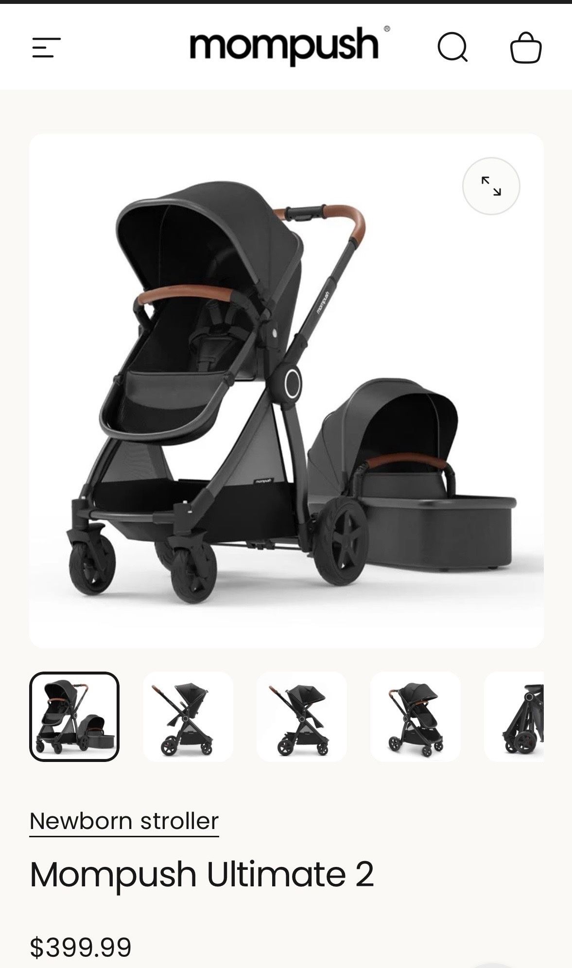 Mom Push Stroller