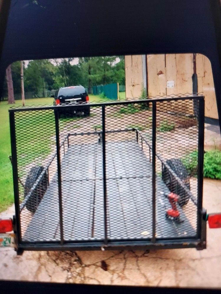 5x10 Utility Trailer Restored