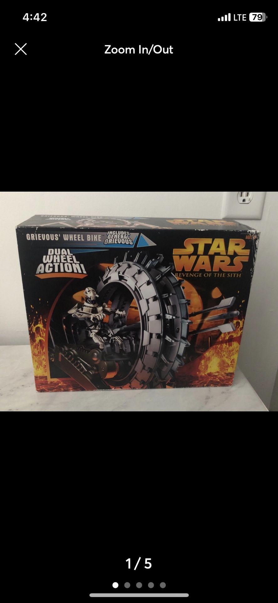 Star Wars Revenge of the Sith General Grievous’ Wheel Bike