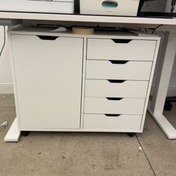Rolling Office Cabinet