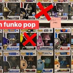 Funko Pops 20 Each Firm Local Pick Up 