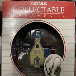 2 Vintage 1989 Christmas Ornaments With Motion Collectible 