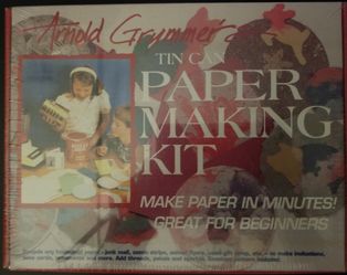 Arnold Grummer's Tin Can Papermaking Kit NEW