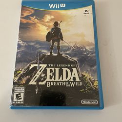The Legend of Zelda Breath of the Wild (Nintendo Wii U)