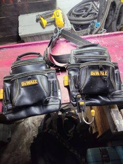 Dewalt Framing Leather Tool Rig