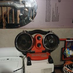 Twin Dual Fan 4 Speeds  Turns 
