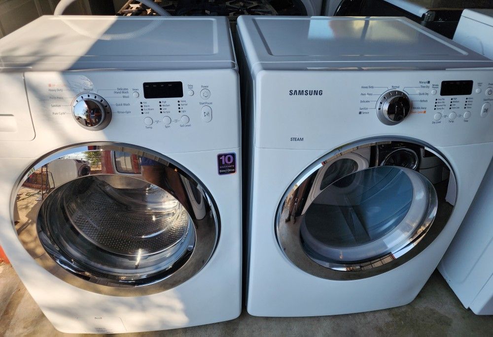 Matching Washer And Electric Dryer