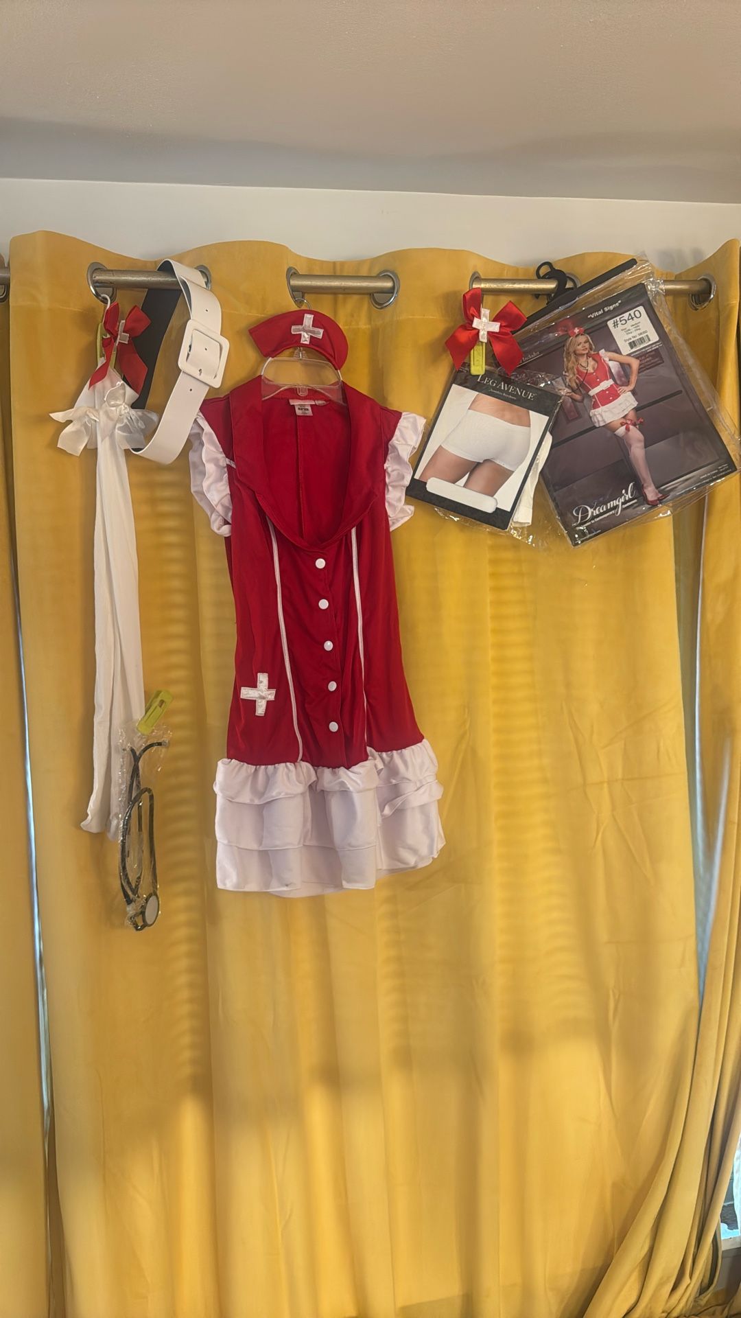 Sexy Nurse Halloween Costume Womens Size Medium