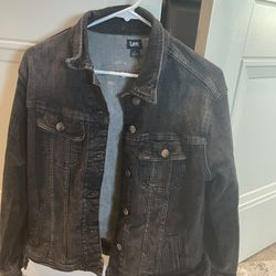 Kids Black Jean Jacket 