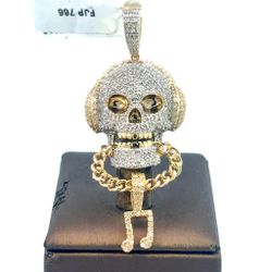 14KY Diamond Pendant