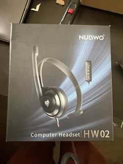 Computer headset w mic