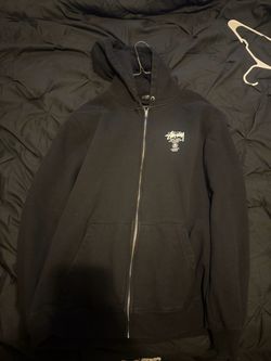 Stussy Zip Up Black
