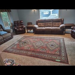 RECLINING SOFA SET & RECLINING MATCHING PAIR ( CAN BE SOLD SEPARATELY)