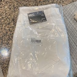 INC White Jeans