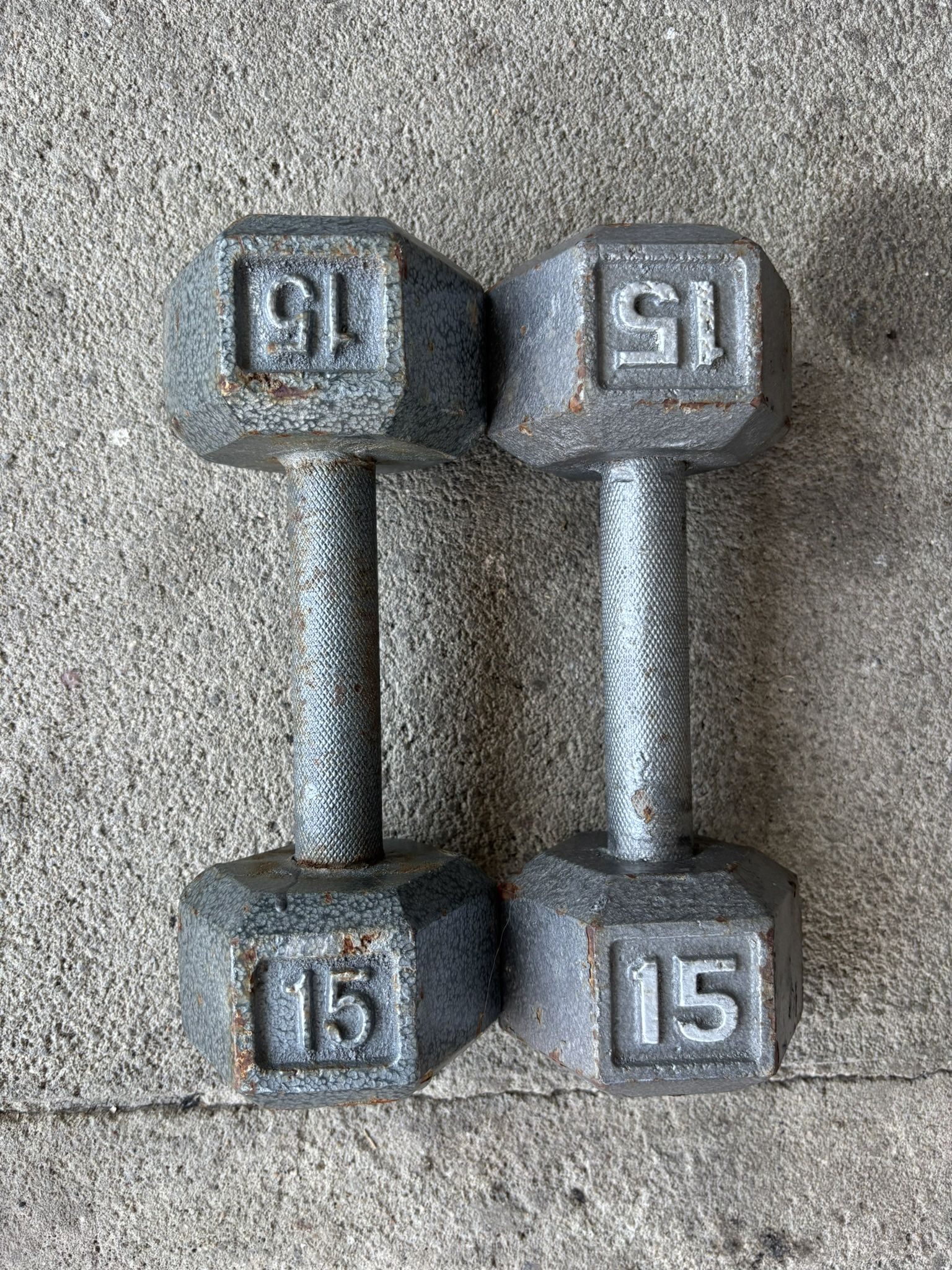 15lb Dumbbell Pair