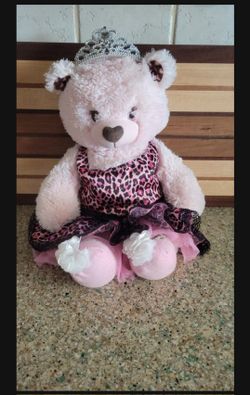 Build A Bear Princess 18" Tall Like New