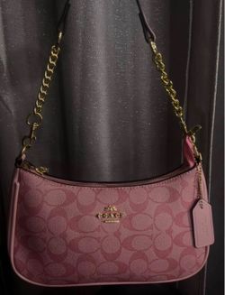 Pink coach purse