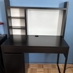 IKEA  Micke Desk With Hutch