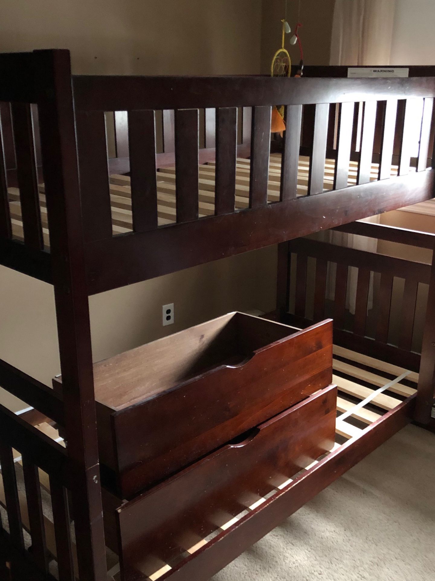 New Raymour and Flanigan twin bunk beds